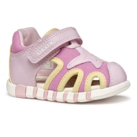 Sandale copii baieti din material textil Fete, Roz - B5517C_0BC14_CE82M [0]