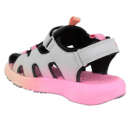 Sandale copii fete din material textil Primigi, Gri - 1477200 [2]