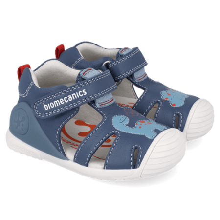Sandale copii baieti din piele Biomecanics, Albastru - 262126-A556 [1]