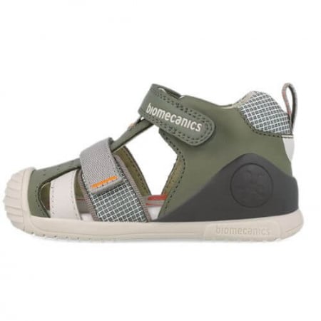 Sandale copii baieti din piele Biomecanics, Verde - 252117-B830 [2]