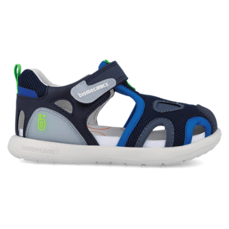Sandale copii baieti din piele Biomecanics, Albastru - 262232-A556 [1]