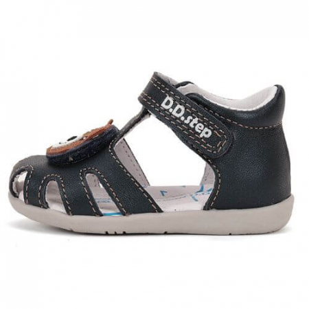 Sandale copii baieti din piele DD Step, Albastru - G075-51284 [1]