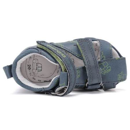 Sandale copii baieti din piele DD Step, Albastru - G064-61383B [5]