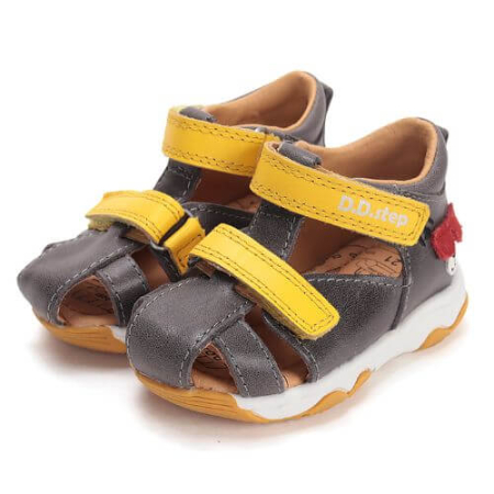 Sandale copii baieti din piele DD Step, Albastru - G064-61909 [1]