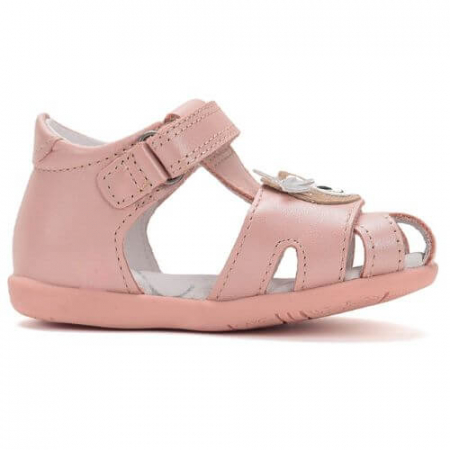 Sandale copii fete din piele DD Step, Roz - G075-51284D [4]