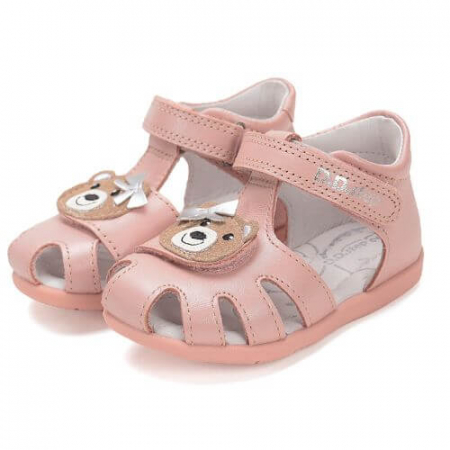 Sandale copii fete din piele DD Step, Roz - G075-51284D [0]