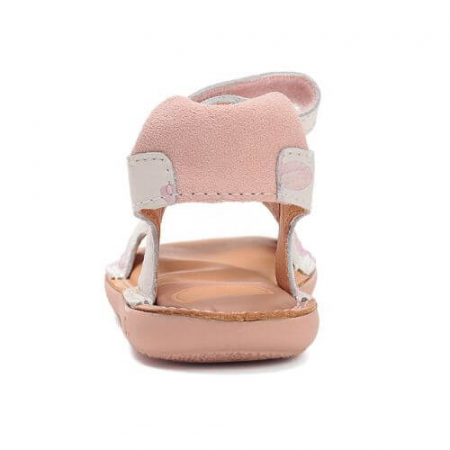 Sandale copii fete din piele DD Step, Alb - G080-51614C [3]