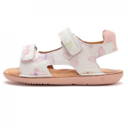 Sandale copii fete din piele DD Step, Alb - G080-51614C [1]