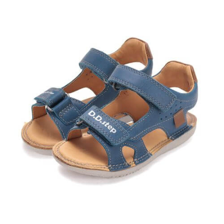 Sandale copii baieti din piele DD Step, Albastru - G080-61312B [1]