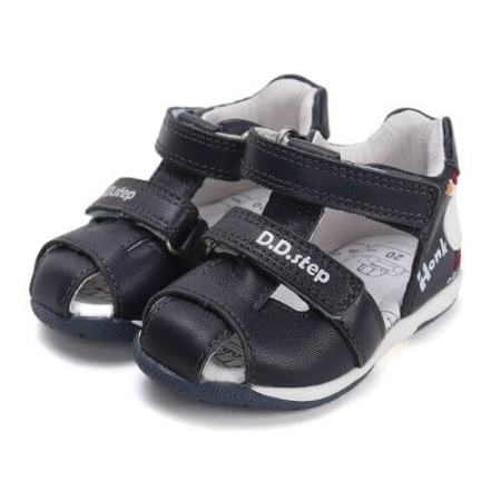 Sandale copii baieti din piele DD Step, Albastru - G111-61581A [1]