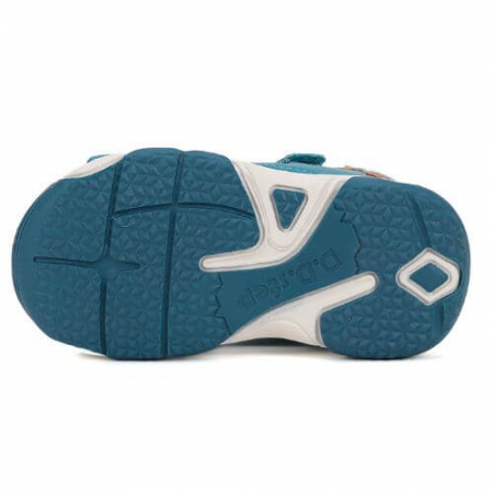 Sandale copii baieti cu LED din piele DD Step, Albastru - G064-51816B [6]