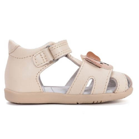 Sandale copii baieti din piele DD Step, Crem - G075-61516B [5]