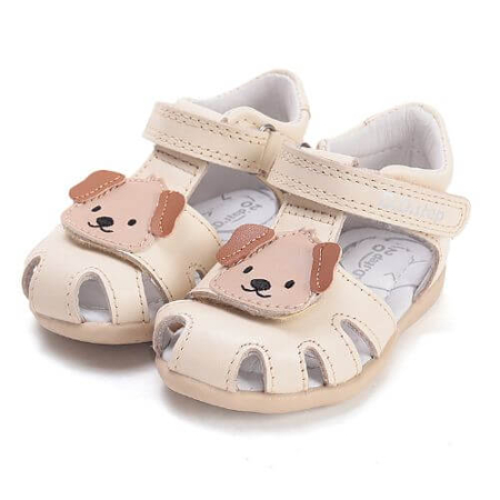 Sandale baieti - Sandale copii baieti din piele DD Step, Crem - G075-61516B