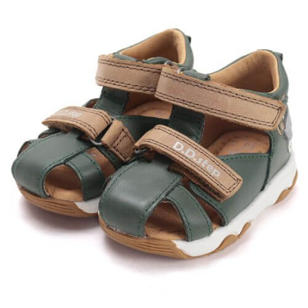 Sandale copii baieti din piele DD Step, Verde - G064-61909A [1]
