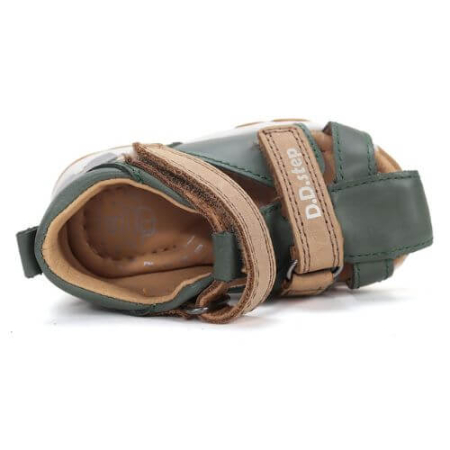 Sandale copii baieti din piele DD Step, Verde - G064-61909A [6]