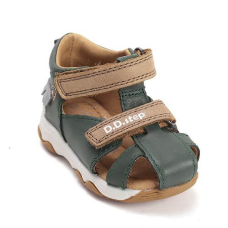Sandale copii baieti din piele DD Step, Verde - G064-61909A [6]