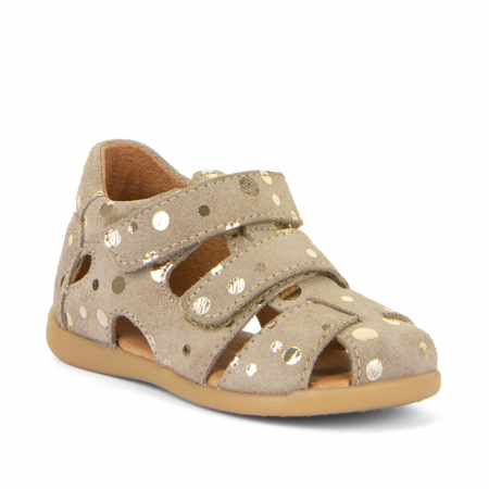 Geox - Sandale copii fete din piele naturala Froddo, Maro - G2150200-9
