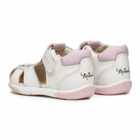 Sandale copii feten piele naturala Geox Minnie Mouse, Alb - B556FE_08554_C0406 [4]