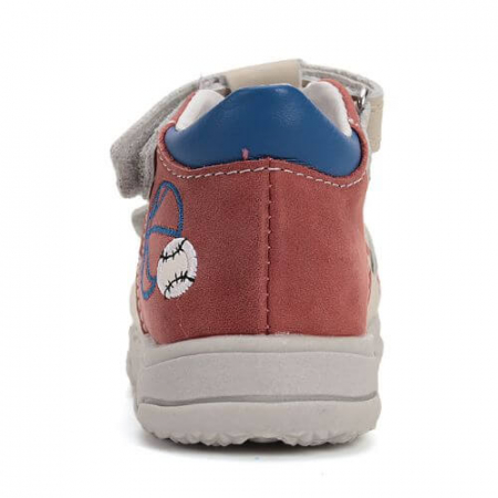 Sandale copii baieti din piele DD Step, Crem - G064-51611A [3]