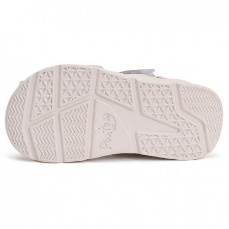 Sandale copii fete din piele Ponte, Alb - DA05-5-1422C [5]