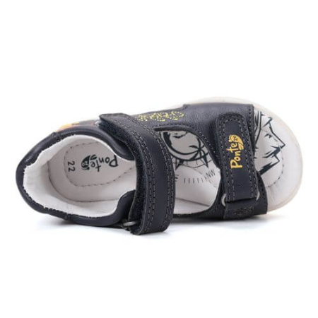 Sandale copii baieti din piele Ponte, Albastru - DA05-6-1864A [5]