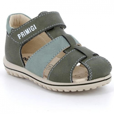 Sandale - Sandale copii baieti din material sintetic Primigi, Verde - 7864666