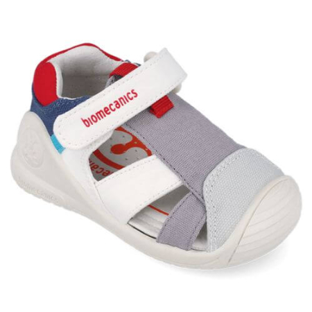 Sandale copii baieti din textil Biomecanics, Gri - 262186-B156 [2]