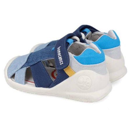 Sandale copii baieti din textil Biomecanics, Albastru - 262186-A008 [3]