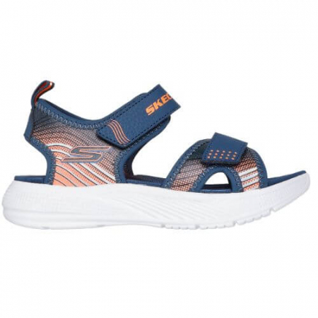 Sandale copii baieti MICROSPEC-SPLASH Skechers, Albastru - 407034-NVOR [1]