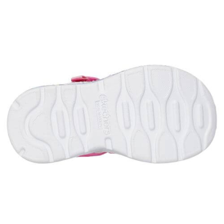 Sandale copii fete din material sintetic Skechers, Roz - 303162-PKLP [4]