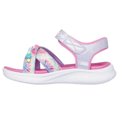 Sandale copii fete din material sintetic Skechers, Lavanda - 303045-LVMT [3]