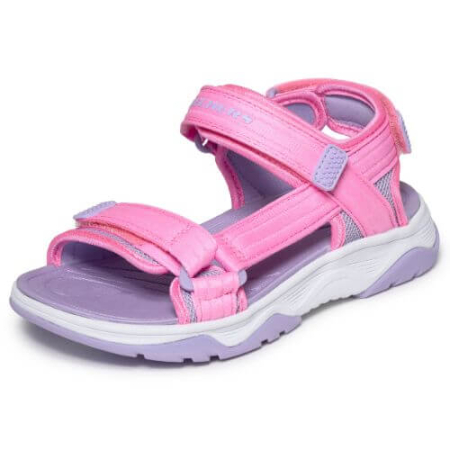 Sandale copii fete din material textil Skechers, Roz - 303221-PKLV [4]