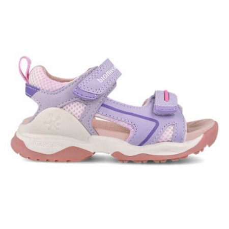 Sandale copii fete din textil Biomecanics, Lila - 252246-A164 [1]