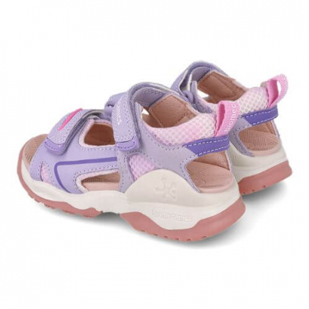 Sandale copii fete din textil Biomecanics, Lila - 252246-A164 [3]
