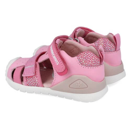 Sandale copii fete din piele Biomecanics, Roz - 262111-A711 [3]