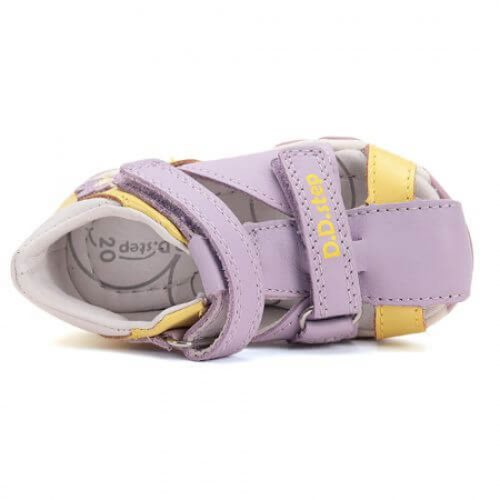 Sandale copii fete din piele DD Step, Roz - G064-51611D [4]