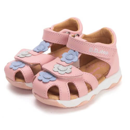 Sandale copii fete din piele DD Step, Roz - G064-61849B [1]