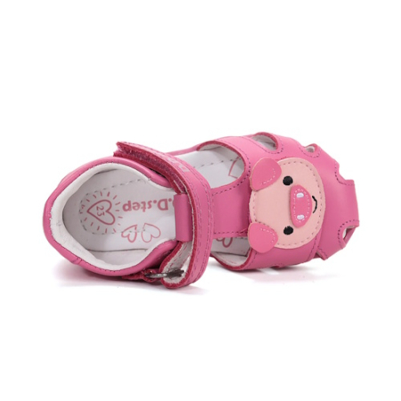 Sandale piele fete DD Step, Roz - G075-61516C [3]