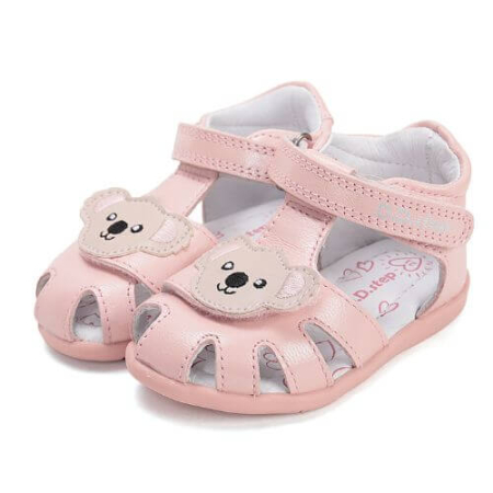 Sandale - Sandale copii fete din piele DD Step, Roz - G075-61516D