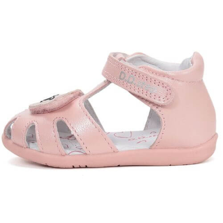 Sandale copii fete din piele DD Step, Roz - G075-61516D [1]