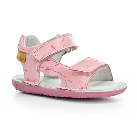 Sandale - Sandale barefoot fete piele DD Step, Roz - G080-41185C