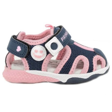 Sandale - Sandale copii fete din material textil Primigi, Albastru - 1456111