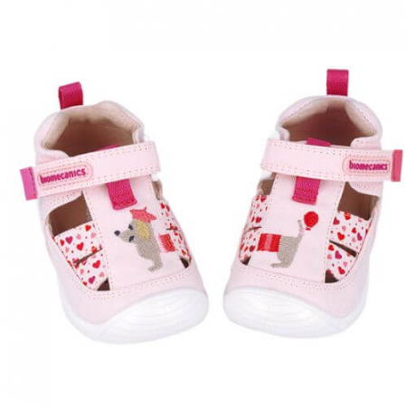 Sandale copii fete din textil Biomecanics, Roz - 252184-C032 [1]