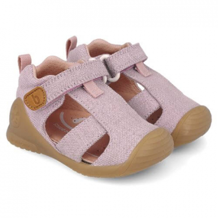 Sandale - Sandale copii fete din textil Biomecanics, Lila - 252181-A164