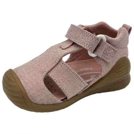 Sandale copii fete din textil Biomecanics, Roz - 252181-B032 [5]
