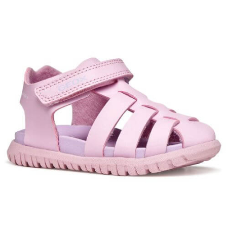 Sandale copii fete din material sintetic Geox, Roz/Liliac - B556BA_000BC_C8842 [1]