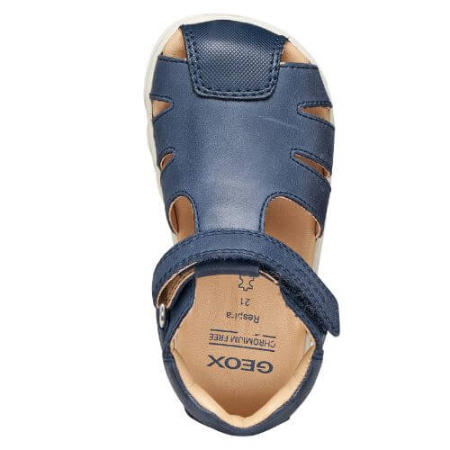 Sandale copii Barefoot baieti din piele naturala Geox, Albastru - B656PC_000CL_C4002 [4]