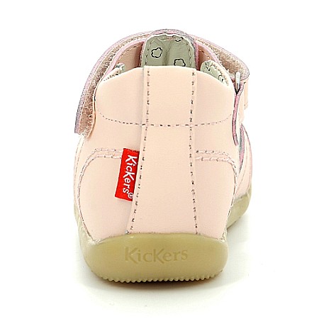 Sandale copii fete din piele Kickers, Roz - 962450-10-131 [4]