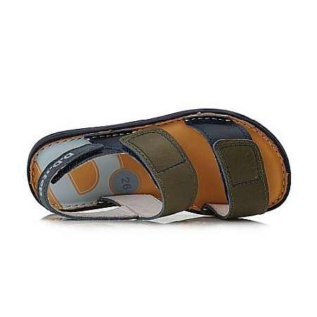 Sandale copii baieti din piele DD Step, Verde - G076-356AL [3]