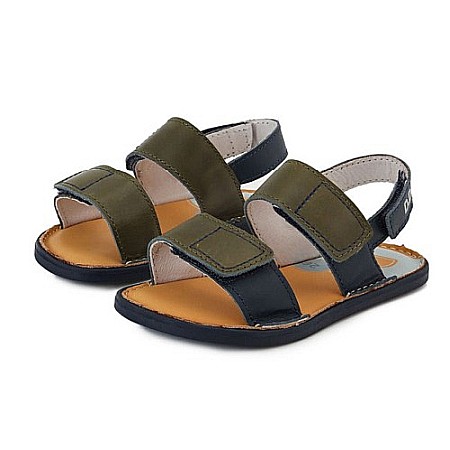 Sandale copii baieti din piele DD Step, Verde - G076-356AL [0]